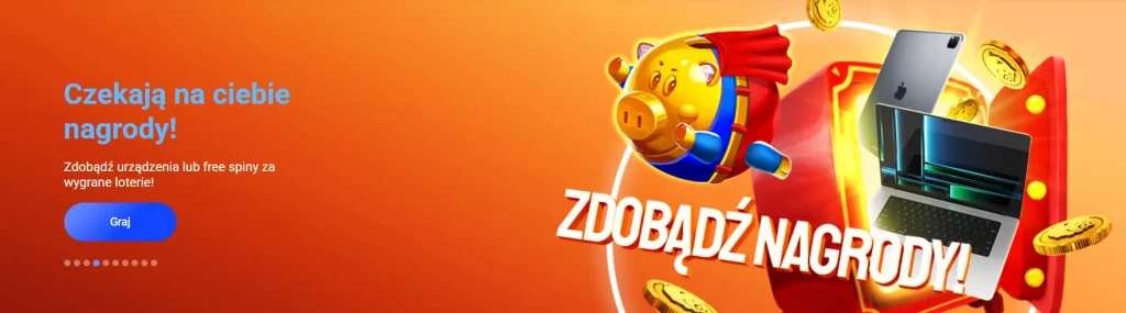 Czekaja na ciebie nagrody! Slottica